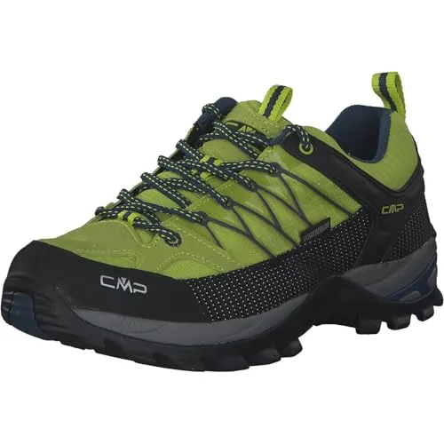 CMP Rigel Low Trekking Shoes WP energy-cosmo 45 - Wasserdichte Herren Wanderschuhe mit CLIMAPROTECT-Membran für trockene Füße, ideal für lange Trekkingtouren und anspruchsvolle Bergpfade.