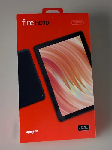 AMAZON Fire HD 10 (2023) Tablet, 32 GB, Schwarz - Leistungsstarkes 10,1 Zoll Tablet mit 32 GB Speicher, ideal für Streaming und Surfen, ausgestattet mit Alexa für einfache Sprachsteuerung.