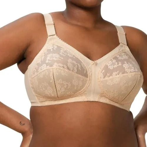 Triumph Damen Doreen X Bügelloser BH - Beige, 85J EU - Funktionsunterwäsche mit softer Polsterung und formendem Bügel für ein perfektes Dekolleté. Genießen Sie den täglichen Komfort und die optimale Unterstützung.