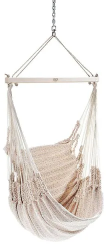 Chico Hängesessel Baumwolle beige Hängestuhl