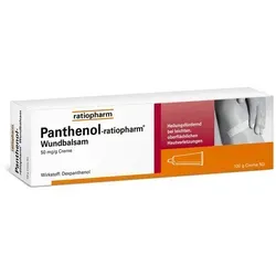 Panthenol ratiopharm - Wundsalbe für die Haut 100 g