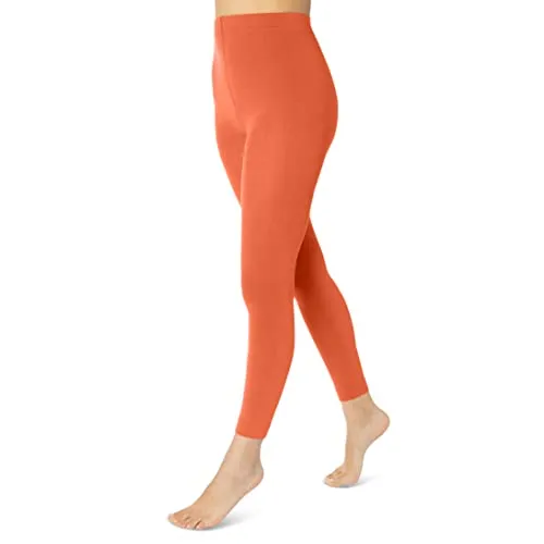 sockenkauf24 Damen THERMO Leggings mit Innenfleece extra warm Winter Leggings WP (38/40, Kupfer)