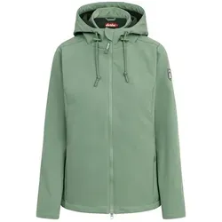 Derbe Funktionsjacke in Grün - 38 - Funktionsjacke, wasserdicht mit 5.000 mm Wassersäule und atmungsaktiv, ideal für Outdoor-Aktivitäten und wechselhaftes Wetter.