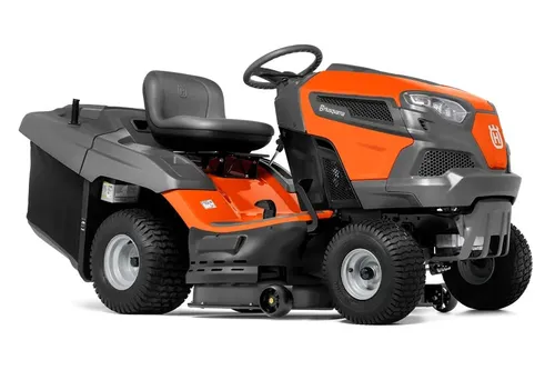 Husqvarna TC 238T Aufsitzmäher - Kraftvoller Aufsitzmäher mit 97 cm Schnittbreite, hydrostatischem Getriebe und Grasfänger – ideal für große Rasenflächen.