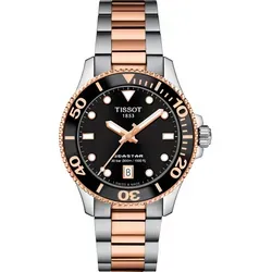 Tissot Seastar 1000 36mm T120.210.22.051.01 Armbanduhr - Damenuhren mit elegantem Edelstahlgehäuse, Saphirglas und analoger Anzeige – ideal für stilbewusste Frauen, die Qualität und Design schätzen.