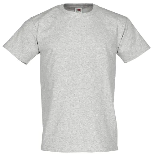 Fruit of the Loom: Heavy Cotton T 61-212-0, Größe:3XL;Farbe:Heather Grey