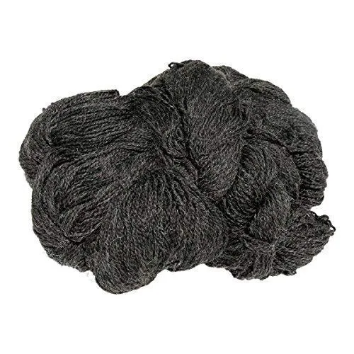 Hollert Schafwolle - Schurwolle Strickgarn versch. Farben 1000g Naturwolle Farbe Schwarz