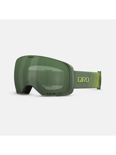 Giro Ski- und Snowboardbrille "Comp" in Grün für Damen - Damen Outdoor Skibrille mit anti-fog Gläsern für klare Sicht und optimalen UV-Schutz. Ideal für Ski- und Snowboard-Abenteuer im Schnee.