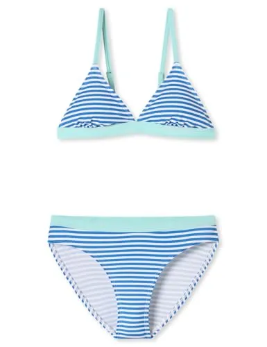 Schiesser Mädchen Triangle Aqua Teen Girls-Größe 140 bis 176 Bikini-Set, Aquarium_182708