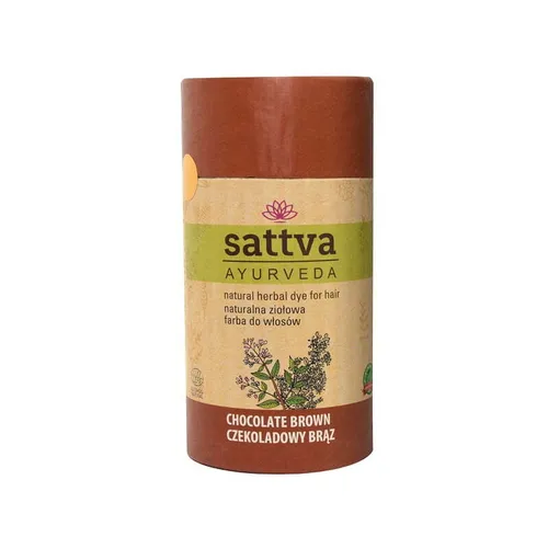 Natural Hair Colour Double Portion by Sattva Ayurveda Henna Hair Colour for Allergy Sufferers Organic Plant Hair Colour for Volume and Shine ECOCER...