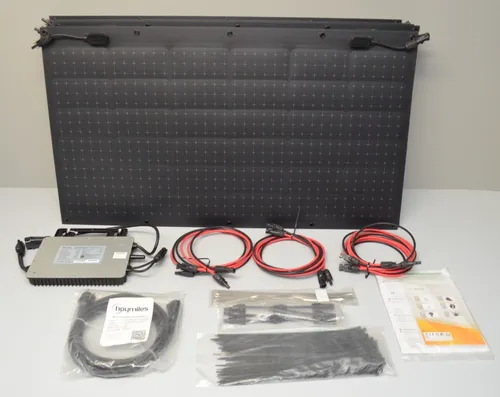 Technaxx TX-270 Flexibles Solar Balkonkraftwerk 600W WiFi - Balkonkraftwerk mit 600W Leistung, ideal für die umweltfreundliche Stromversorgung Ihres Haushalts. Einfaches Plug-and-Play-System mit WiFi-Überwachung für optimale Effizienz.