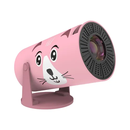 KIANO Kid Cat Kinderprojektor HD 720p – Augenschonend und vielseitig - Der KIANO Kid Cat Kinderprojektor bietet eine native HD-Auflösung und projiziert bis zu 130 Zoll. Ideal für sicheres Lernen und Spielen, mit WLAN und vielseitigen Anschlussmöglichkeiten für Unterhaltung im Kinderzimmer.