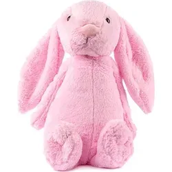 Gustaw Groß Kaninchen Figo (Dunkelrosa, 100cm) - XXL Plüsch Kuscheltier - Kuscheliges XXL Plüschkaninchen für Kinder ab 1 Jahr. Mit hypoallergener Silikonkugelfüllung für sicheres Spielen. Ideal als Geschenk, das mitwächst und für unvergessliche Abenteuer sorgt.