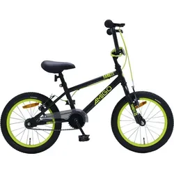 AMIGO Danger BMX-Rad 16 Zoll für Kinder - Robustes BMX Fahrrad für Kinder, ideal für coole Stunts und Tricks. Mit stabilen Bremsen und leichtem Stahlrahmen für maximale Sicherheit und Kontrolle.