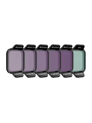 Freewell Standard Day ND-Filter-Set für DJI Flip Drone - Drohnen-Zubehör: 5 hochwertige ND-Filter für optimale Lichtkontrolle und verbesserte Farben, ideal für professionelle Luftaufnahmen.