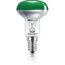 Philips Spezialleuchtmittel Philips Reflektorlampe Reflektor Leuchtmittel E14 Grün 40W NR50