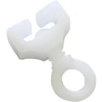 Gardinia T-Feststeller Weiß 6-er Pack