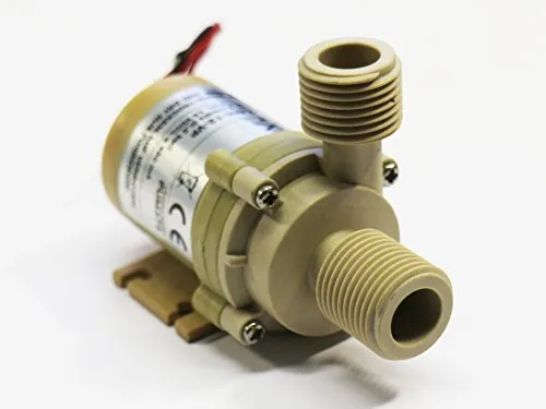 Lebensmittelechte Mini-Kreiselpumpe mit bürstenlosem Gleichstrommotor, Gehäuse:C01VP, 24VDC, 10,5l/min oder 5mWs
