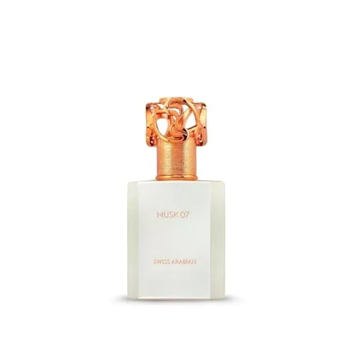 SWISS ARABIAN Musk 07 Luxury EDP Spray 1.7 Oz - Herrendüfte, luxuriöser Duft mit langanhaltender Frische – ein perfektes Geschenk für besondere Anlässe.