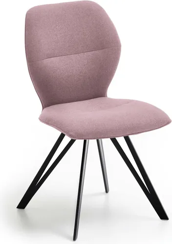 Niehoff Sitzmöbel Merlot Design-Stuhl mit Flachmetall-Stativgestell - Eleganter Merlot Design-Stuhl von Niehoff für stilvolle Küchen- und Esszimmer. Hochwertiger Venice-Stoff und stabiles Eisen-Gestell bieten Komfort und Langlebigkeit. Ideal für vielseitige Einsatzmöglichkeiten.