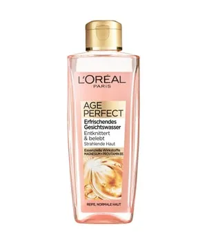 L'Oréal Paris Age Perfect Erfrischendes Gesichtswasser 200ml - Erfrischendes Gesichtswasser für reife Haut ab 50 Jahren. Sanfte Reinigung und belebende Wirkung für ein strahlendes Aussehen. Ideal zur Unterstützung der Pflege mit wertvollen Inhaltsstoffen.