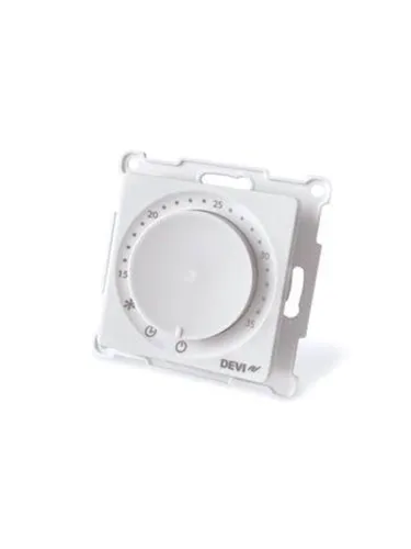 Danfoss deviregTM Raumthermostat mit Fußbodensensor - Fussbodenheizung, präzise Temperaturregelung für Raum (4-35°C) und Boden (4-45°C), LED-Display für einfache Ablesbarkeit