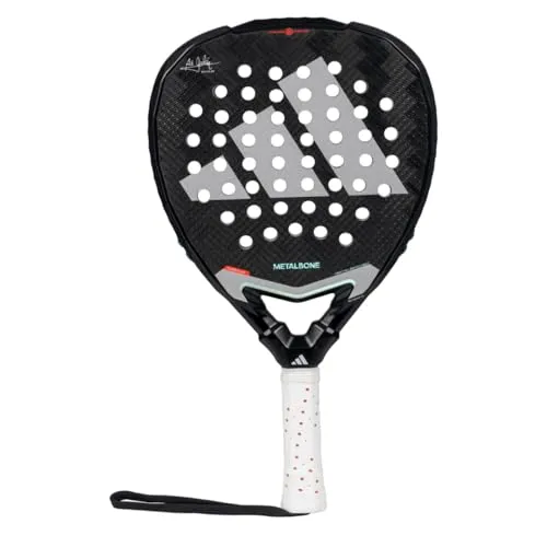 adidas METALBONE 3.4 ALE GALAN - Hochwertiger Padelschläger - Tennisschläger mit optimalem Gewicht von 352 g und einem großen Schlägerkopf für maximale Schlagkraft und Kontrolle.