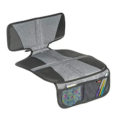 reer Kindersitz-Unterlage TravelKid Protect, rutschfeste Unterlage, ISOFIX geeignet, für alle herkömmlichen Modelle, grau