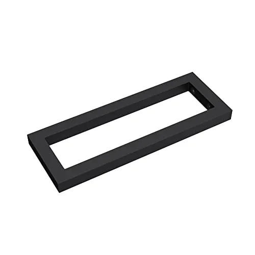 doporro Wandregalhalter aus rostfreiem Edelstahl - Wandkonsolen für Aufsatzwaschbecken, stabil und elegant mit zusätzlicher Handtuchhalterung – inklusive Montagezubehör für einfache Installation.