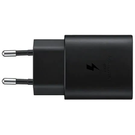 Samsung 25 W Super Fast Charging Ladegerät ohne Kabel - Schnelles kabelloses Aufladen für Samsung Smartphones und Tablets. Ideal für S-Serie und Note-Serie. Vollständige Aufladung in 70 Minuten. Kompatibel mit Power Delivery für andere Marken.