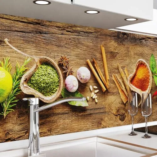 danario Küchenrückwand selbstklebend - Matt - Spritzschutz Küche - 𝗜𝗗𝗘𝗔𝗟𝗘 𝗦𝗖𝗛𝗟𝗢𝗦𝗦𝗟𝗢𝗦𝗘 𝗔𝗡𝗚𝗘𝗜𝗠𝗘𝗡𝗧: Diese selbstklebende Küchenrückwand aus robuster PET-Folie verwandelt Deinen Küchenspiegel im Handumdrehen. Leicht zu reinigen und perfekt für Mietwohnungen!