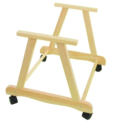 Amigos Stubenwagen Untergestell - Stubenwagen aus naturbelassenem Holz, ideal für Jungen und Mädchen, sorgt für eine sichere und gemütliche Schlafumgebung.