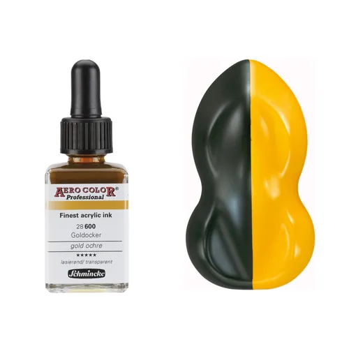Schmincke Aero Color, Farbton: 600 Goldocker 2860028