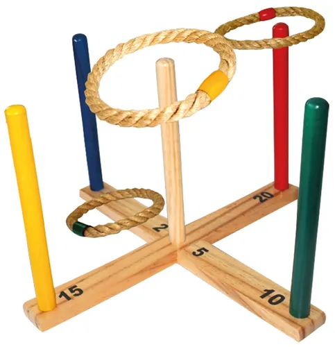 SCHILDKRÖT Ringwurfspiel "Ring Toss" aus Holz
