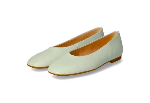 Gabor Damen Ballerina 64.140.24 aus Glattleder in Grün - Elegante Ballerinas aus hochwertigem Glattleder in mint, ideal für den täglichen Einsatz. Mit echtem Leder-Innenfutter bieten sie hohen Tragekomfort und eine perfekte Passform.