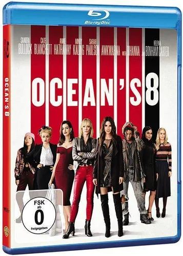 Blu-ray/ Ocean's 8 - Sandra Bullock, Cate Blanchett & Midori Francis !! NEU&OVP