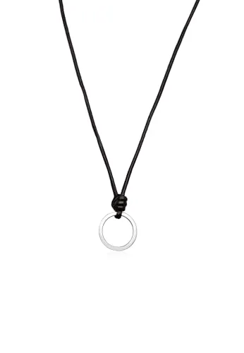 Elli Charm-Einhänger Charmträger Rinds-Lederband 925 Silber - Charm-Anhänger mit verstellbarem Velourslederband, ideal für bis zu drei Charms und perfekt für eine individuelle Note.