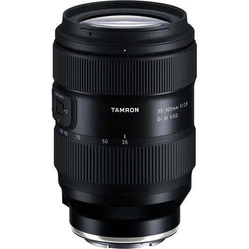 Tamron 35-100mm F2.8 Di III VXD für Sony E-Mount A078S - Tamron 35-100mm F2.8 Di III VXD für Sony E-Mount – Kompaktes Premium-Zoomobjektiv mit durchgehender Lichtstärke F2.8. Ideal für kreative Fotografie mit hervorragendem Bokeh und hoher Bildqualität.