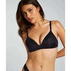 Vorgeformter BH ohne Bügel Mona - Caviar - 75D - Entdecke den vorgeformten BH ohne Bügel Mona für optimalen Tragekomfort! Er passt sich sanft an deinen Körper an und bleibt unsichtbar unter enger Kleidung. Perfekt kombinierbar mit passenden Slips aus unserer Kollektion.