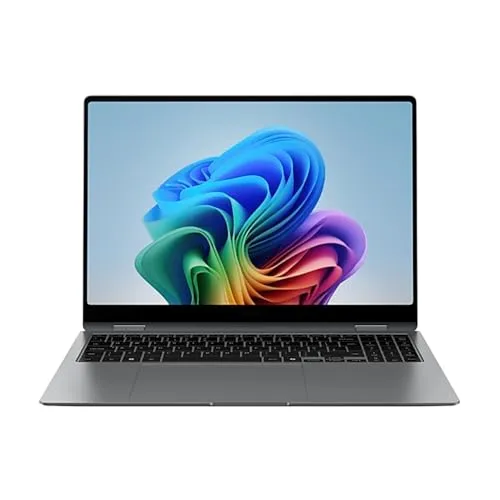 Samsung Galaxy Book5 Pro 360 - 16" Ultra-Notebook - Home u. Multimedia - 2-in-1 Design mit Touchscreen, perfekt für kreative Arbeiten und Unterhaltung unterwegs.
