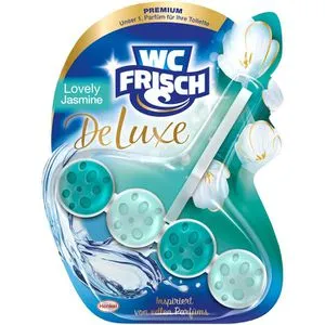 WC-Frisch WC-Duftspüler De Luxe Lovely Jasmine, Einhänger mit Stein, 1 Stück