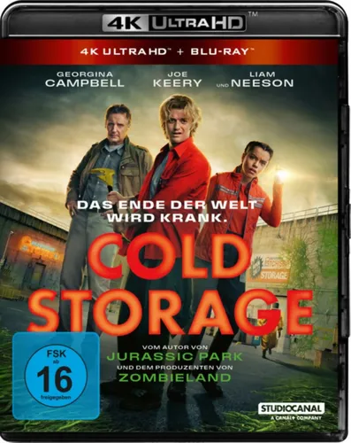 Cold Storage - 4K UHD Blu-ray - Erleben Sie den spannenden Horror-Sci-Fi-Film "Cold Storage" in atemberaubender 4K UHD-Qualität. Ideal für Filmabende mit Freunden oder der Familie, mit bekannten Schauspielern wie Liam Neeson.