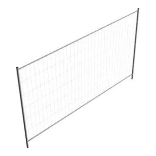 Schake Mobilzaun Light 3,5 m x 2 m - Feuerverzinkt ohne Haken und Ösen - Baugeräte: Leichtes, temporäres Zaunelement für einfache Handhabung und flexiblen Einsatz ohne dauerhafte Verbindungen. Ideal für Baustellen und Veranstaltungen.