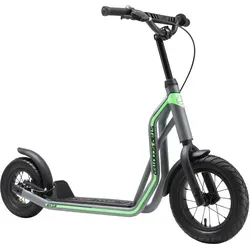 Star-Scooter Cityroller 12 Zoll - Höhenverstellbar für Kinder ab 8 Jahren - Cityroller für Kinder ab 8 Jahren, ideal für jedes Gelände mit Luftreifen für hohen Fahrkomfort und rutschfestem Trittbrett. Perfekt für kleine Abenteurer!