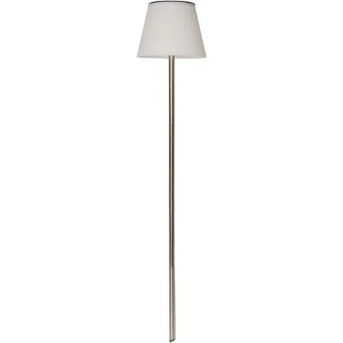 STAR TRADING LED Solarleuchte "Solini", 30/50/90 cm, Edelstahl/Weiß - Lampen mit solarbetriebenem LED, umweltfreundlich und ideal zur dekorativen Beleuchtung im Garten oder auf der Terrasse.