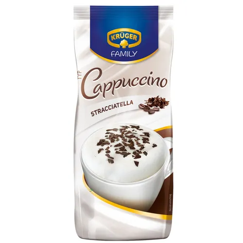 Krüger Family Cappuccino Stracciatella 500g Beutel