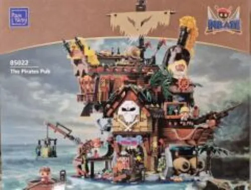 Pantasy 85022 Piratenbar - 2858 Teile Konstruktionsspielzeug - Konstruktionsspielzeug mit 2858 Teilen für kreative Baumeister ab 8 Jahren. Baue die detailreiche Piratenbar und erlebe spannende Abenteuer!