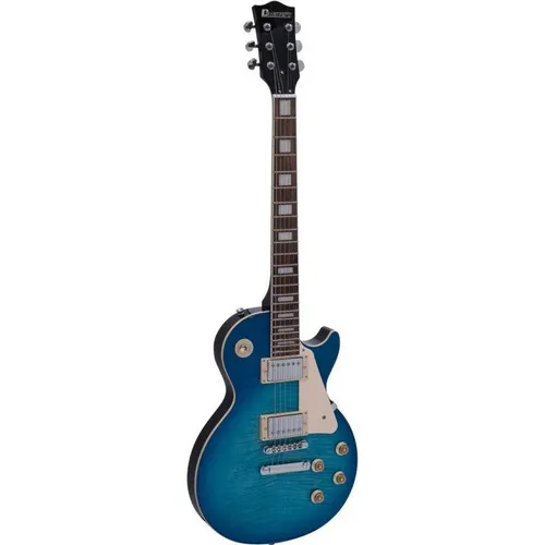 DIMAVERY LP-750 E-Gitarre – faded blueburst (26219397) - Die DIMAVERY LP-750 E-Gitarre in faded blueburst bietet ein klassisches Design und hervorragenden Klang. Ideal für Einsteiger und erfahrene Musiker. Perfekt für kreative Musikprojekte.