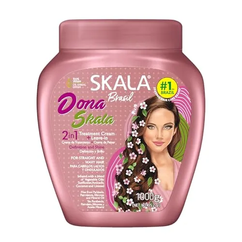 Skala Dona Creme De Tratamento -Haarpflegecreme , 1000 G (1Er Pack)