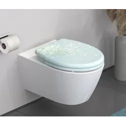 Tchibo Duroplast WC-Sitz weiß mit Absenkautomatik - WC-Sitz aus bruchsicherem Duroplast, lautlos schließend dank Absenkautomatik, einfach zu reinigen und mit Schnellverschluss für müheloses Lösen. Passend für fast alle handelsüblichen WC-Becken.
